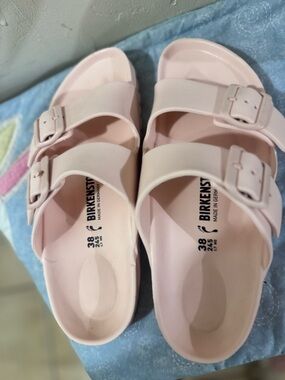Birkenstock Arizona EVA Sandals in Light Pink